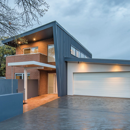 A home with strong, durable LYSAGHT steel cladding